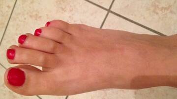 my foot